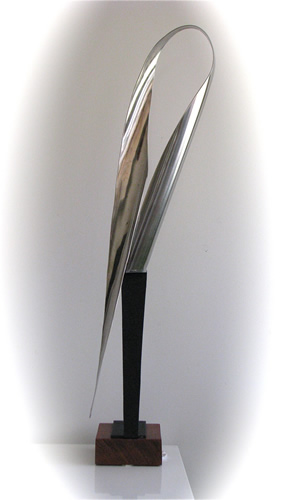 Green  Square School stainless steel concept maquette